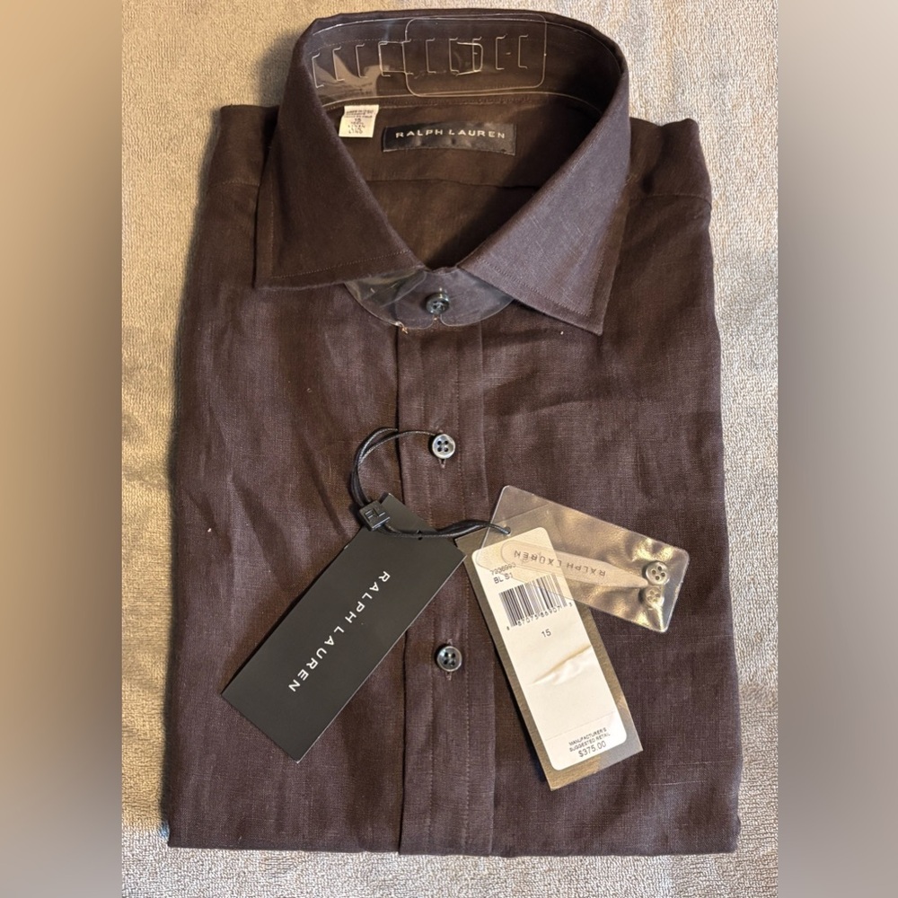 Men’s button down.